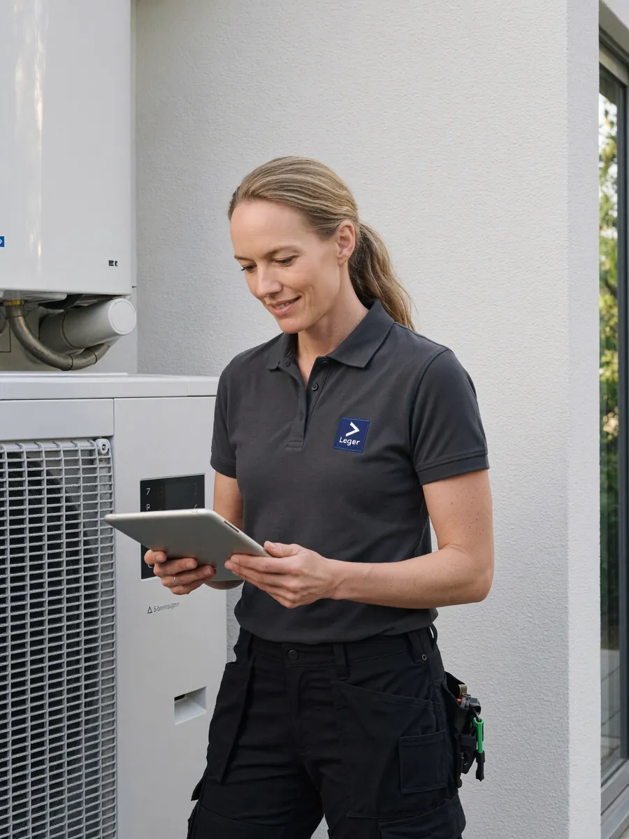 LEGER-Monteur: Inbetriebnahme und Service
