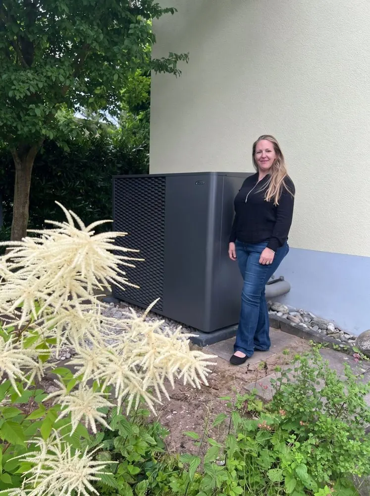 Familie Kerner, Öl → Wärmepumpe · Dreiparteienhaus